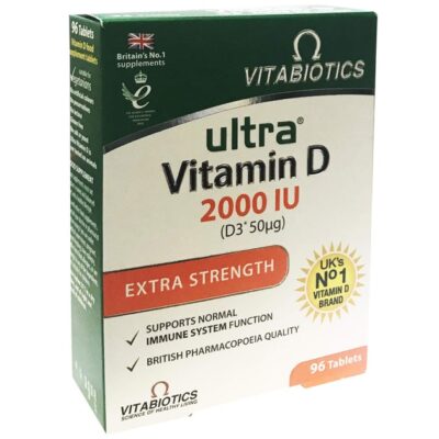 Vitabiotics Ultra Vitamin D 2000IU 96tabs