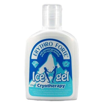 Erythro Forte Ice Gel Cryotherapy Προσφέρει Αμεσα Ανακούφιση Από Τον Πόνο 100ml