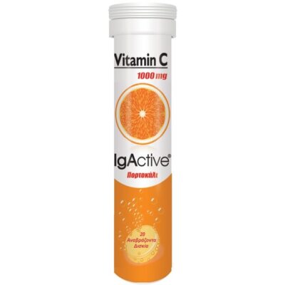 IgActive Vitamin C 1000 mg x 20 Effervescent Tabs