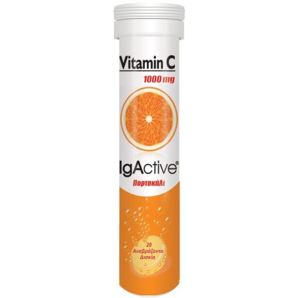 IgActive Vitamin C 1000 mg x 20 Effervescent Tabs