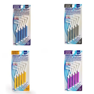 InterMed Unisept Chlorhexil Interdental Brushes Μεσοδόντια Βουρτσάκια 5 Τεμάχια