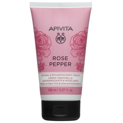 Apivita Rose Pepper Firming & Reshaping Body Cream 150ml