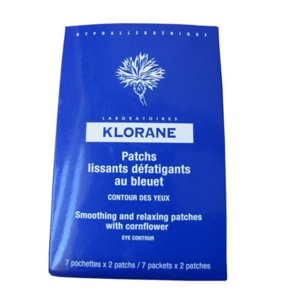 Klorane Patchs Lissants Defatigants au Bleuet 7 Τεμάχια