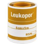 BSN Medical Leukopor Αυτοκόλλητη Υποαλλεργική Επιδεσμική Ταινία 5cm x 5m