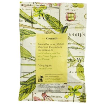 Korres Pastilles με Εκχύλισμα Ελληνικού Φασκόμηλου & Βιταμίνης C