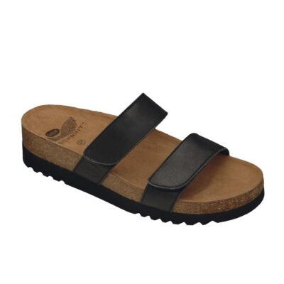 Scholl Shoes Lusaka F254351004 Black Γυναικεία Ανατομικά Παπούτσια Χαρίζουν Σωστή Στάση & Φυσικό Χωρίς Πόνο Βάδισμα 1 Ζευγάρι