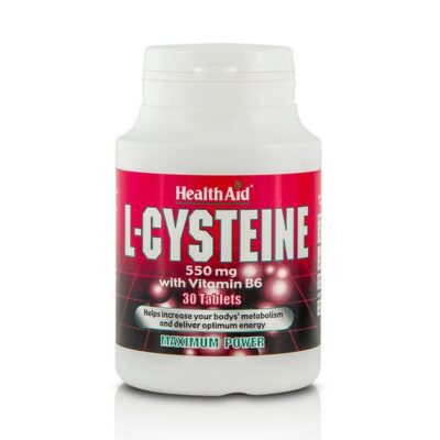 Health Aid L-Cysteine with Vitamin B6 30tabs