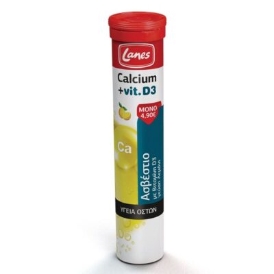 Lanes Calcium + Vitamin D3 20 Effer.Tabs