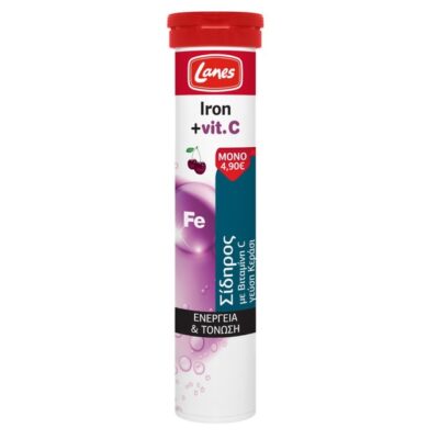 Lanes Iron + Vitamin C 20 Effer.Tabs