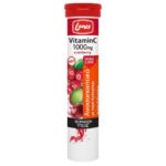 Lanes Vitamin C + Cranberry 1000mg 20 Effer.Tabs