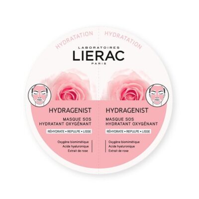 Lierac Duo Masks Hydragenist Masque SOS Hydratant Oxygenant 2x6ml