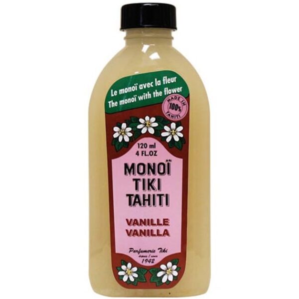 Monoi Tiki Tahiti Vanilla Ενυδατικό Λάδι Σώματος με Άρωμα Βανίλιας 120ml