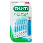 Gum Soft-Picks Advanced Small Μεσοδόντια Βουρτσάκια μιας Χρήσης 30 Τεμάχια (649)