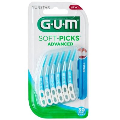 Gum Soft-Picks Advanced Small Μεσοδόντια Βουρτσάκια μιας Χρήσης 30 Τεμάχια (649)