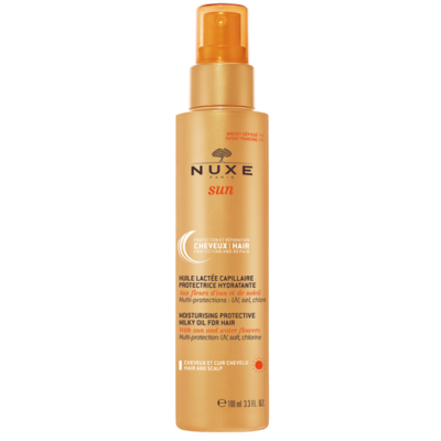 Nuxe Sun Huile Lactee Capillaire Protectrice Hydratante 100ml