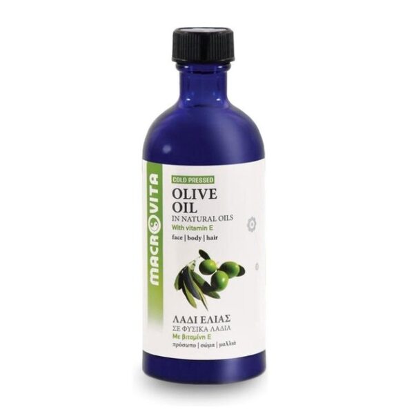 Macrovita Olive Oil with Vitamins E + C + F 100ml