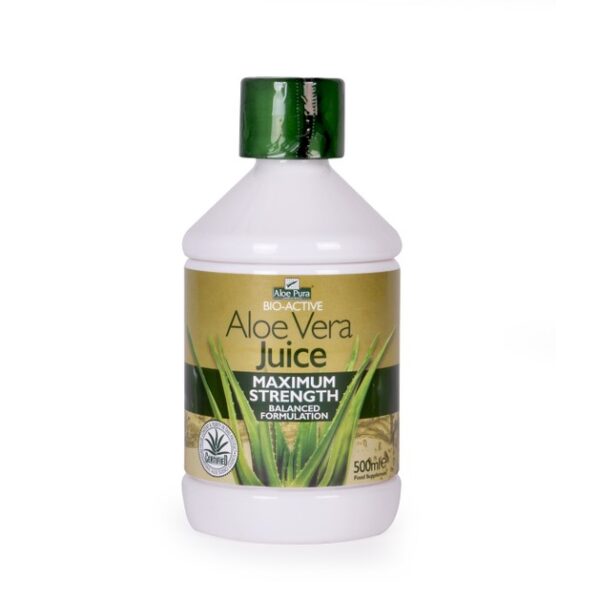 Optima Aloe Vera Juice 100% Φυσικός Χυμός Αλόης 500ml