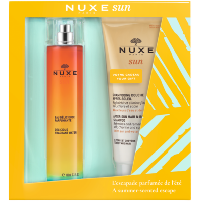 Nuxe Sun Eau De Toilette Μαγευτικό Άρωμα 100ml & Δωρο Sun Shampooing Douche Σαμπουάν Αφρόλουτρο για Μετά τον Ήλιο 200ml