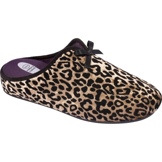 Scholl Shoes Rachele F290641027 Gold Γυναικείες Παντόφλες σε Leopard Χρυσό 1 Ζευγάρι