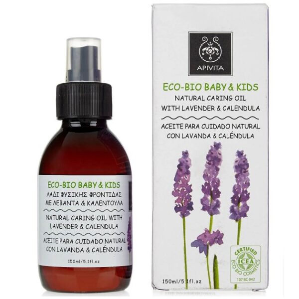 Apivita Eco Bio Baby Kids Natural Caring Oil 150ml