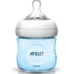 Avent Μπιμπερό Natural για Νεογέννητα Πλαστικό Μπλε 125ml