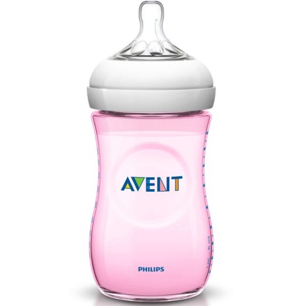 Avent Natural Μπιμπερό για Φυσικό Τάισμα με Θηλή Αργής Ροής 260ml