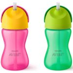 Avent Bendy Straw Cup Κύπελλο με Καλαμάκι 12m+ 300ml SCF798/01-02