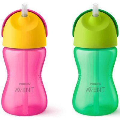 Avent Bendy Straw Cup Κύπελλο με Καλαμάκι 12m+ 300ml SCF798/01-02