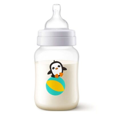 Avent Anti-colic Μπιμπερό Κατά των Κολικών Πολυπροπυλένιο Θηλή Αργής Ροής 1m+ 260ml Scf821/13