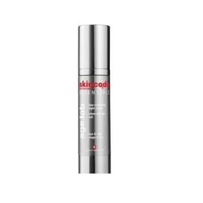 Skincode Time Rewinding Night Cream Προηγμένη Υφή Που Λειτουργεί Εντατικά Τη Νύχτα 50ml