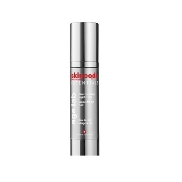 Skincode Time Rewinding Night Cream Προηγμένη Υφή Που Λειτουργεί Εντατικά Τη Νύχτα 50ml