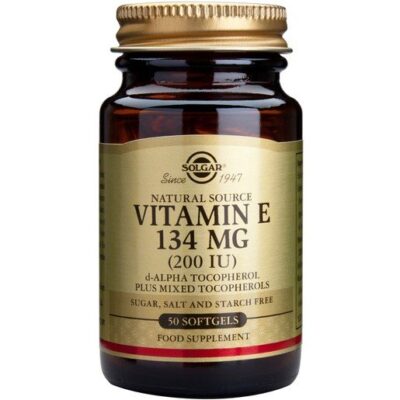 Solgar Vitamin E softgels