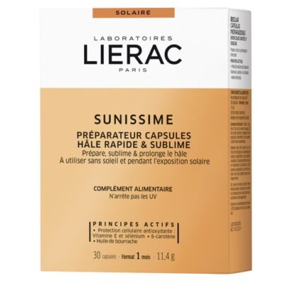Lierac Sunissime Capsules Bronzage Rapide & Sublime Protection Cellulaire Anti-age 30caps
