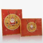Χάρτινη τσάντα πολυτελείας Christmas Santa