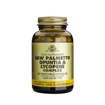 Solgar Saw Palmetto Opuntia Lycopene Complex 50 veg.caps