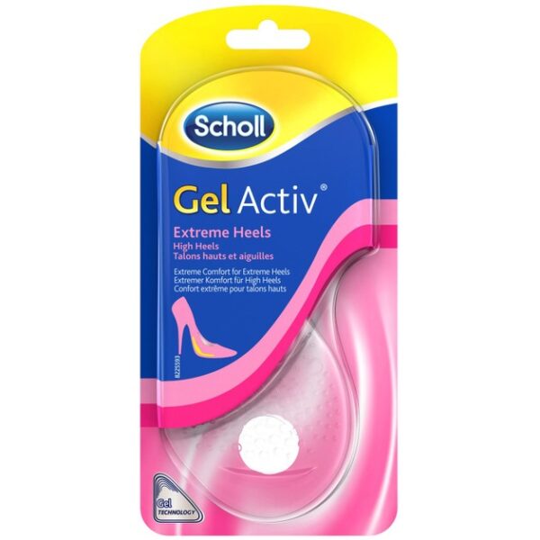 Dr Scholl Gel Activ Extreme Heels Γυναικείοι Πάτοι για Ψηλοτάκουνα Παπούτσια 1 ζευγάρι