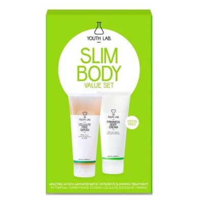 Youth Lab Slim Body Value Set Αγωγή Αδυνατίσματος Κυτταρίτιδας Σύσφιξης Firmness Body Cream 200ml & Cellulite Free Serum 200ml