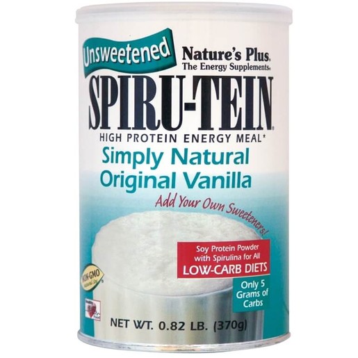 Nature's Plus Spiru-tein Vanilla Shake Συμπλήρωμα Διατροφής Σόγιας σε Σκόνη με Γεύση Βανίλιας 370gr