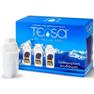 Tensa Filters Ανταλλακτικά Φίλτρα Νερού Με 4 Στάδια Καθαρισμού & Εμπλουτισμού 3τμχ