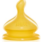Nuk First Choice Θηλή Καουτσούκ Μεγέθους 2 (6-18 Μηνών) Large Μεγάλη Οπή για Παχύρρευστα Υγρά 1τμχ