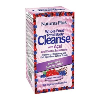 Nature's Plus Total Body Cleanse Φόρμουλα Αδυνατίσματος & Αποτοξίνωσης Ολόκληρου του Οργανισμού 168vcaps