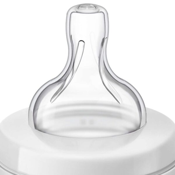 0m+ Θηλή Σιλικόνης Αργής Ροής 0% BPA 125ml SCF810/17