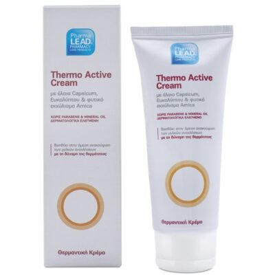 PharmaLead Thermo Active Θερμαντική Κρέμα με Έλαια Capsicum Ευκαλύπτου & Φυτικό Εκχύλισμα Arnica 100ml