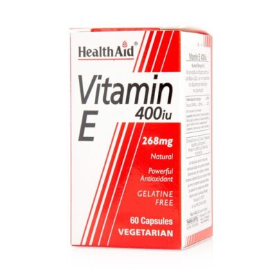 Health Aid Vitamin E 400iu 60caps