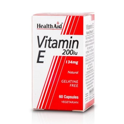 Health Aid Vitamin E 200iu 60caps