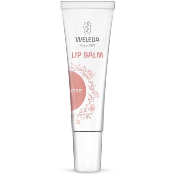 Weleda Lip Balm Rose Φυσική Περιποίηση με Διακριτική Ροζ Λάμψη 10ml