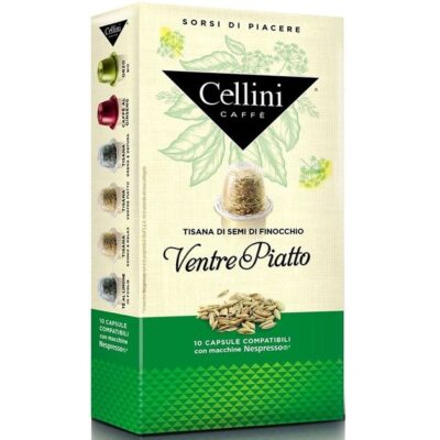 Celli Caffe Αφέψημα Ventre Piatto Συμβατές με Συσκευή Nespresso 10caps