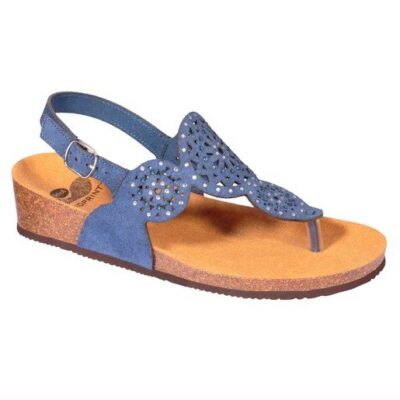 Scholl Shoes Abeline F274321007 Blue Γυναικεία Ανατομικά Παπούτσια Χαρίζουν Σωστή Στάση & Φυσικό Χωρίς Πόνο Βάδισμα 1 Ζευγάρι