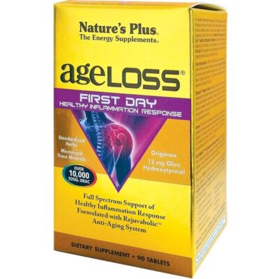 Nature's Plus AgeLoss First Day Healthy Inflammation Response Αντιοξειδωτικές Βιταμίνες 90tabs