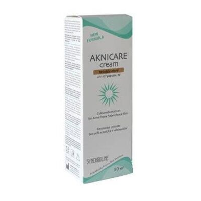 Synchroline Aknicare Cream Teintee Καθημερινή Φροντίδα και Ενυδάτωση με Χρώμα 50ml